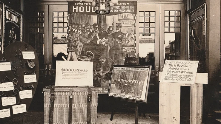 A Strenuous Career: The Personal Challenge & Advertisement Scrapbook Of Houdini - image 2