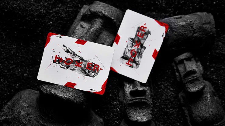 Moai Red Edition Playing Cards - image 2