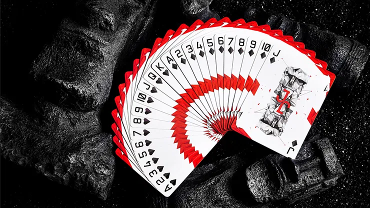 Moai Red Edition Playing Cards - image 6