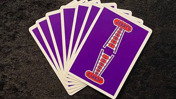 Purple Modern Feel Jerry's Nugget Playing Cards - image 3