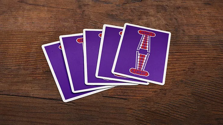 Purple Modern Feel Jerry's Nugget Playing Cards - image 5