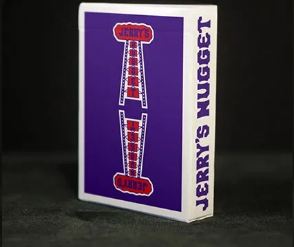 Purple Modern Feel Jerry's Nugget Playing Cards - image 1
