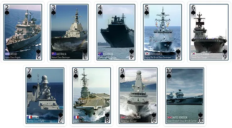 Modern Warships Playing Cards - image 5