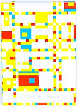 Mondrian Broadway Playing Cards - image 1