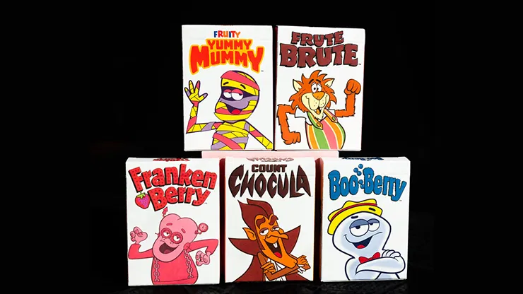 Monster Cereals™ 5 Pack Box Playing Card Set - image 3