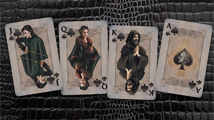 Montague vs Capulet Playing Cards (Deep Red) - image 6