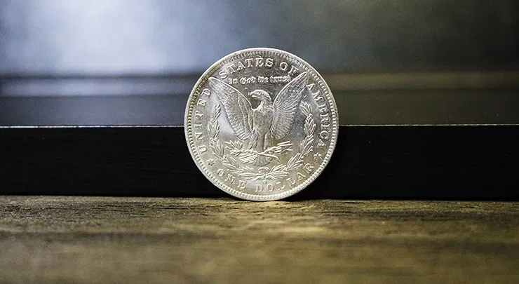 Authentic Silver Morgan Dollar (Single Coin) - image 2