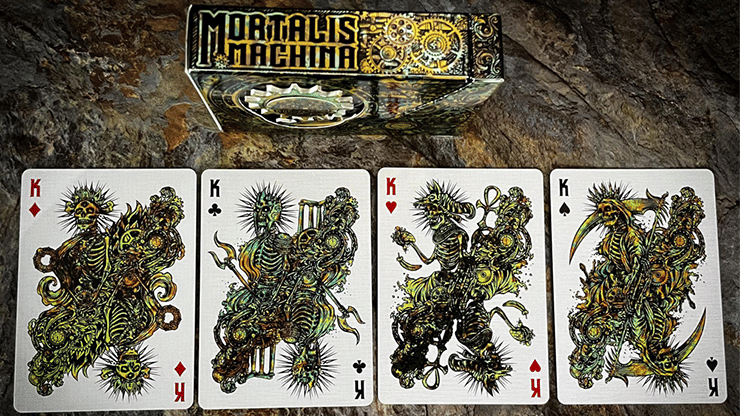 Mortalis Machina Cobalt Edition Playing Cards - thumbnail 5
