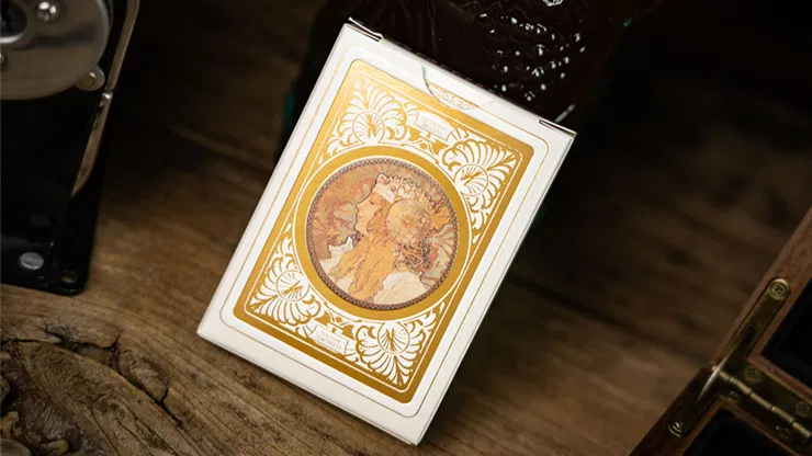 Mucha Gismonda Standard Gold Edition Playing Cards - image 2
