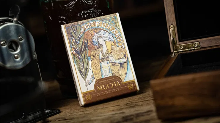 Mucha Gismonda Standard Gold Edition Playing Cards - image 1