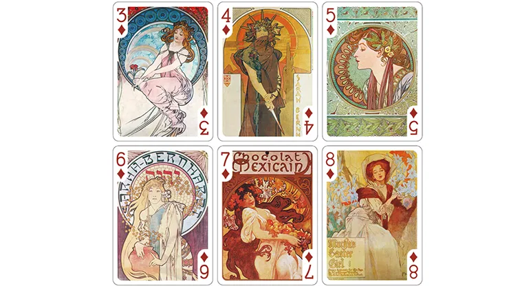 Mucha Zodiac Special Edition Playing Cards - image 5