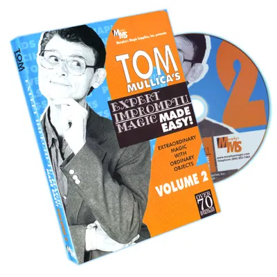 Mullica Expert Impromptu Magic Made Easy Tom Mullica Volume 2, DVD