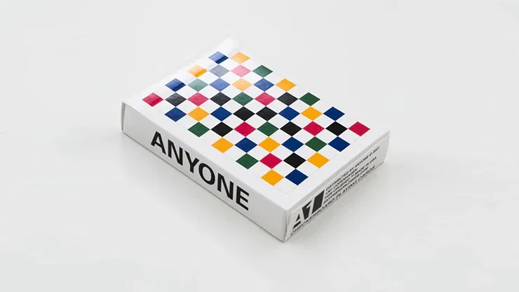 Multi Checkerboard ANYONE Playing Cards - image 1