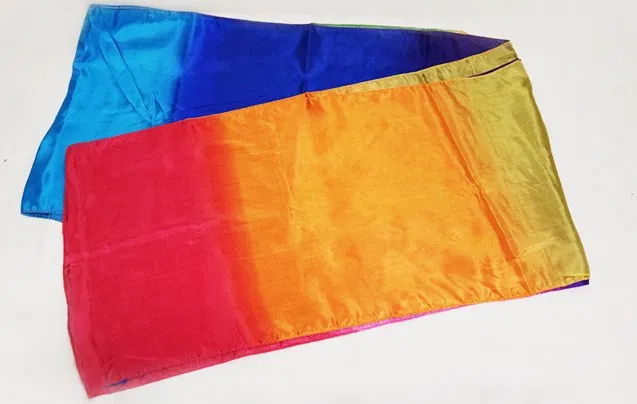 12in Multicolored Silk Streamer - image 1