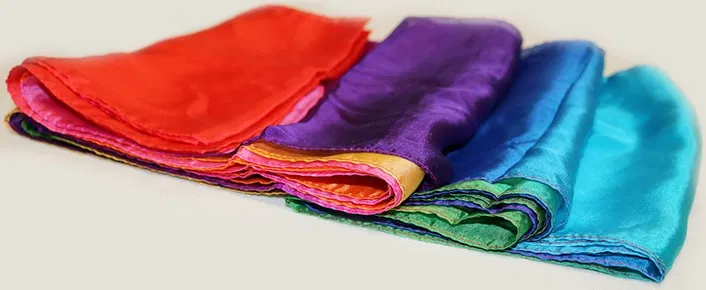 30ft Multicolored Silk Streamer - image 2