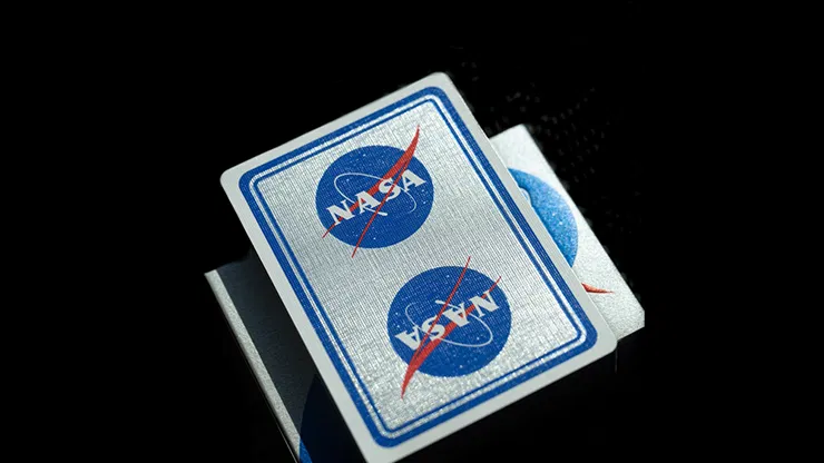 NASA Foil Meatball Logo Playing Cards - image 4