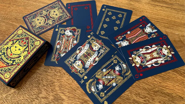 Neko Royal Blue Playing Cards - image 4