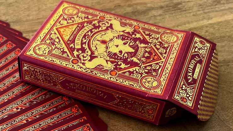 Neko Royal Red Playing Cards - image 2