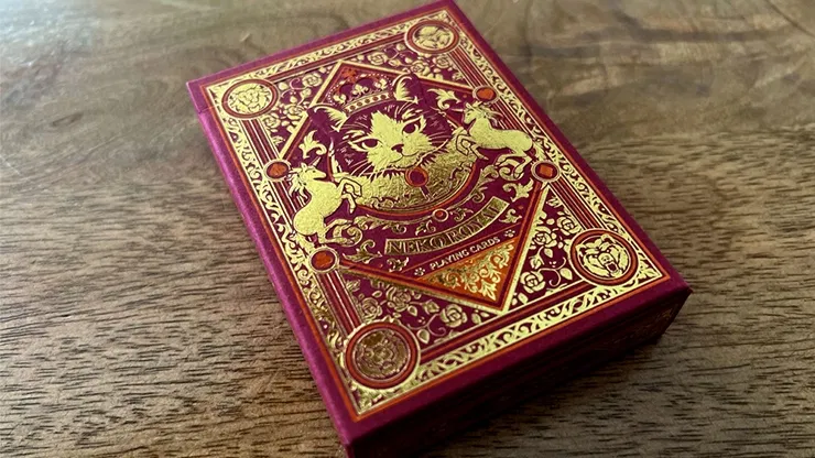 Neko Royal Red Playing Cards - image 1
