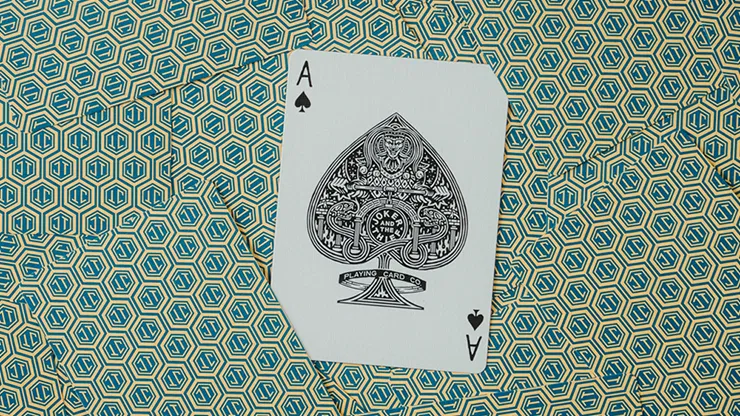 No Borders Honeycomb Playing Cards - image 2