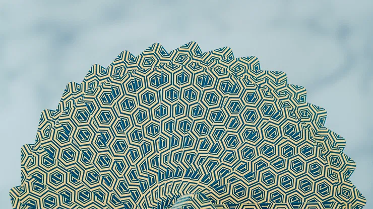 No Borders Honeycomb Playing Cards - image 3