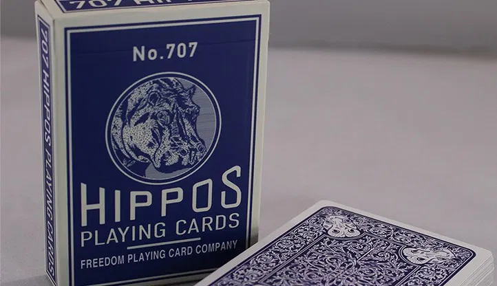 No.707 Hippos Playing Cards - image 1