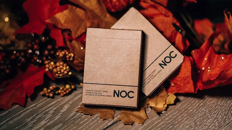 NOC on Wood Playing Cards - image 1