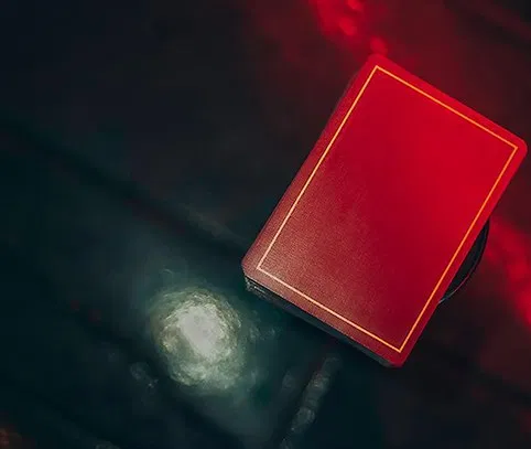 NOC Out: RED/GOLD Playing Cards - image 3