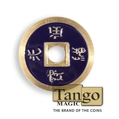 Chinese Coin - Dark Purple
