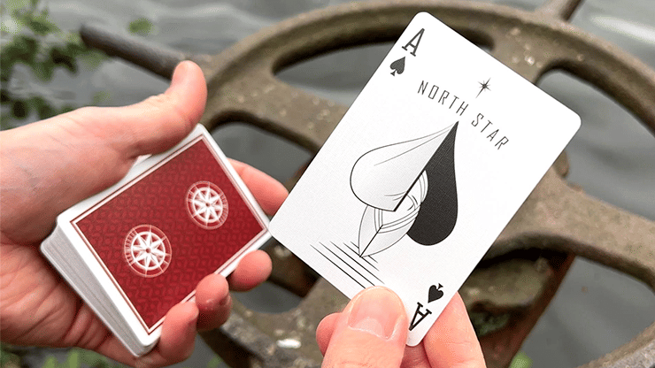 North Star Luxury Red Edition Playing Cards - thumbnail 5