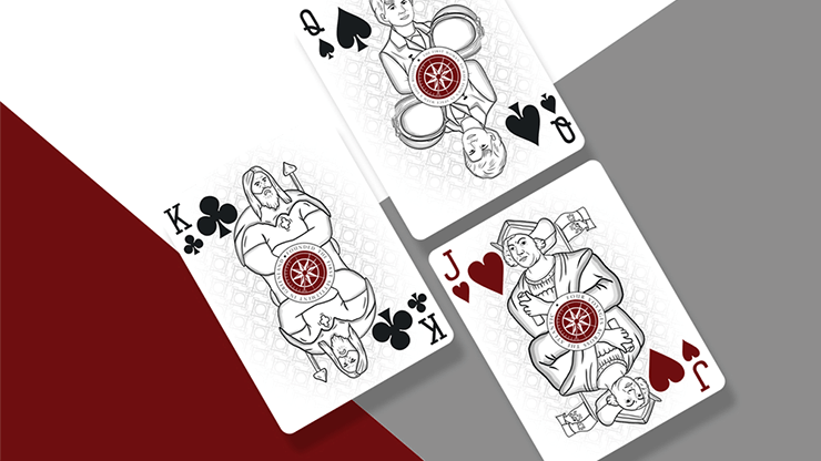 North Star Luxury Red Edition Playing Cards - thumbnail 3