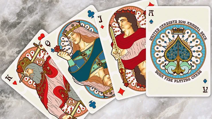 Nouveau Playing Cards - United Cardists 2016 Annual Deck - image 5