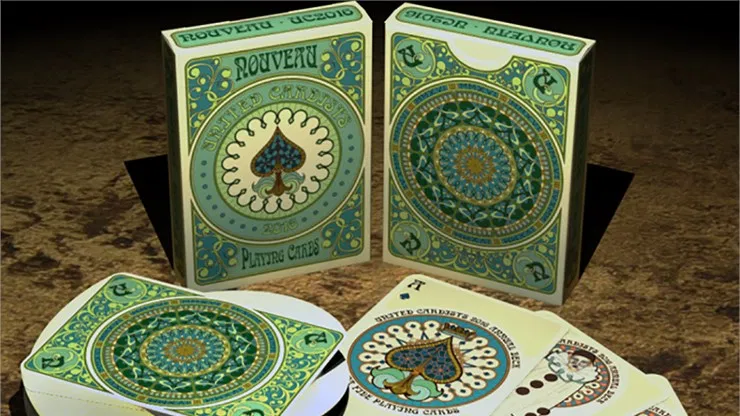 Nouveau Playing Cards - United Cardists 2016 Annual Deck - image 1