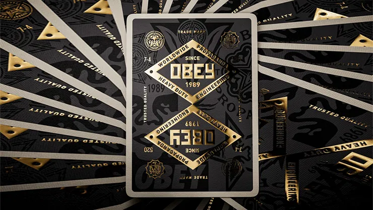 Obey Gold Edition Playing Cards - image 5