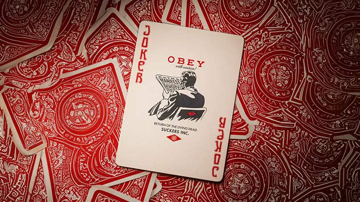 Obey Red Edition Playing Cards - image 3