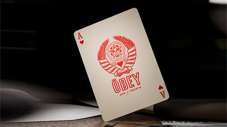 Obey Red Edition Playing Cards - image 5