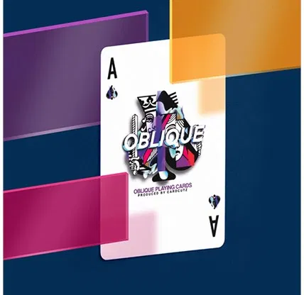 Oblique Gilded Playing Cards - image 4