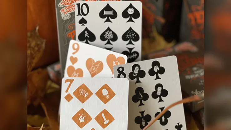 Odd Fellows Cpt. Spindel Playing Cards - image 3