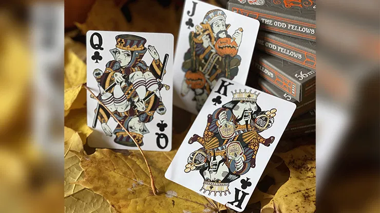 Odd Fellows Cpt. Spindel Playing Cards - image 4