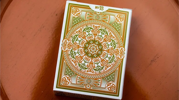 Tally-Ho Olive Playing Cards - image 2
