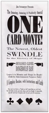 One Card Monte trick