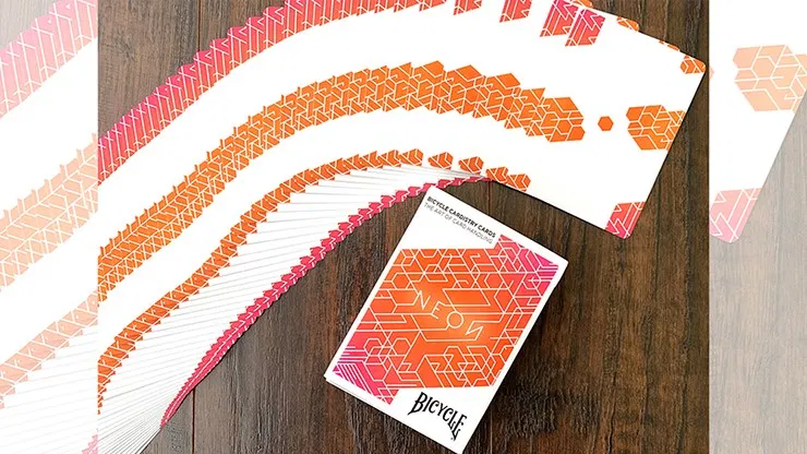 Bicycle Neon Orange Cardistry Playing Cards - image 3
