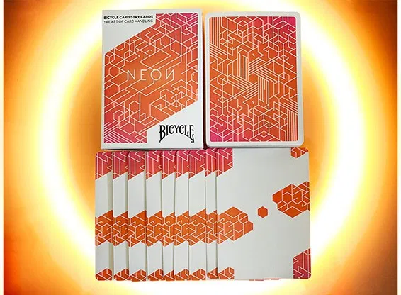 Bicycle Neon Orange Cardistry Playing Cards - image 4