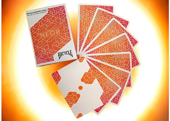 Bicycle Neon Orange Cardistry Playing Cards - image 5