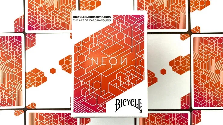 Bicycle Neon Orange Cardistry Playing Cards - image 1