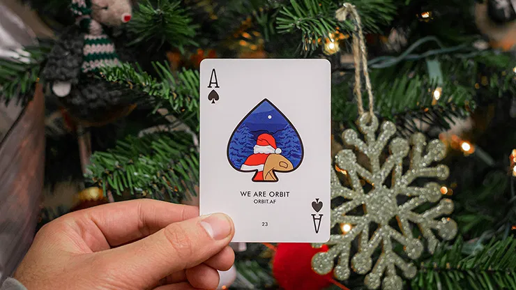 Orbit Christmas Playing Cards - image 4