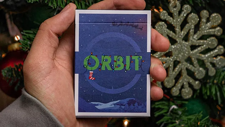 Orbit Christmas Playing Cards - image 1
