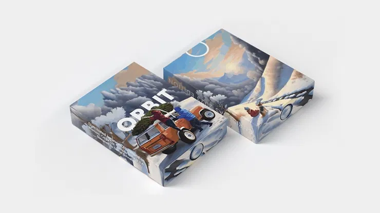 Orbit Christmas V3 Playing Cards - image 1