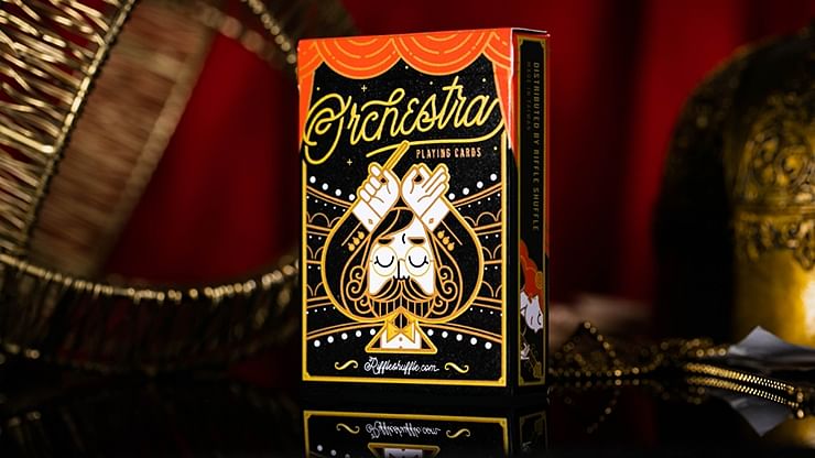 Orchestra Playing Cards - Riffle Shuffle - Vanishing Inc. Magic shop