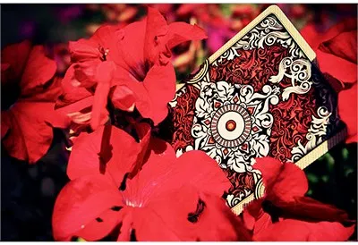 Ornate White Edition Playing Cards (Emerald) - image 4
